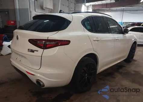 2021 Alfa Romeo Stelvio Ti Awd из США, поврежденный, VIN ZASPAKBN1M7D10288
